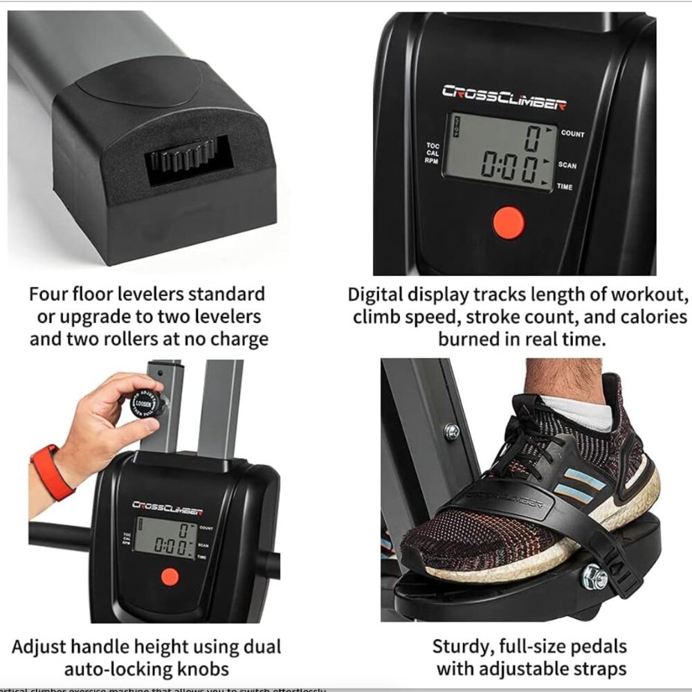 Climber workout machine - Picture 4 of 7